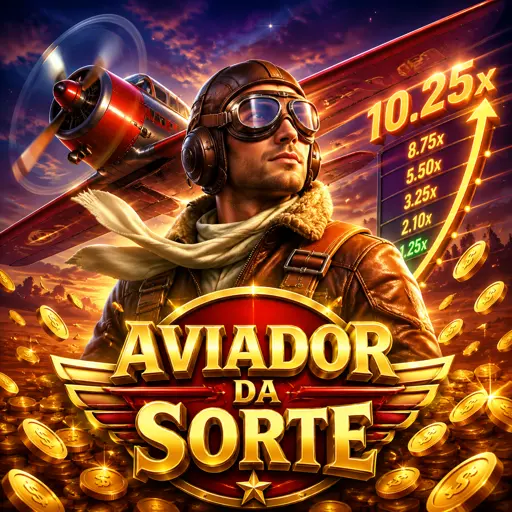 Avião do Aviator subindo acompanhado da curva do multiplicador em tela escura
