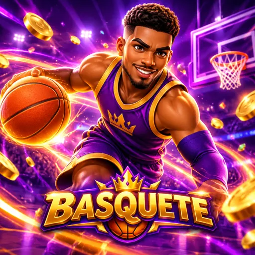 Jogador de basquete arremessando à cesta