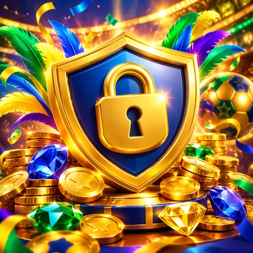 Selo de conexão segura com cadeado indicando criptografia na plataforma de apostas h75